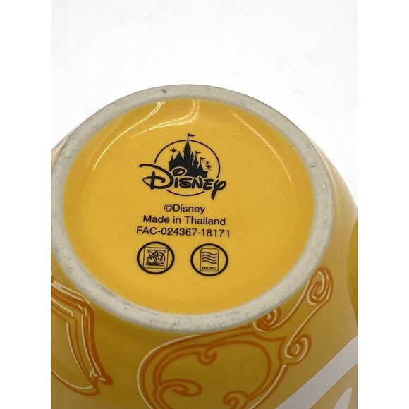 Disney Parks Beauty And The Beast Belle Looking For Adventure Mug w Mrs. Potts + - Picture 9 of 11